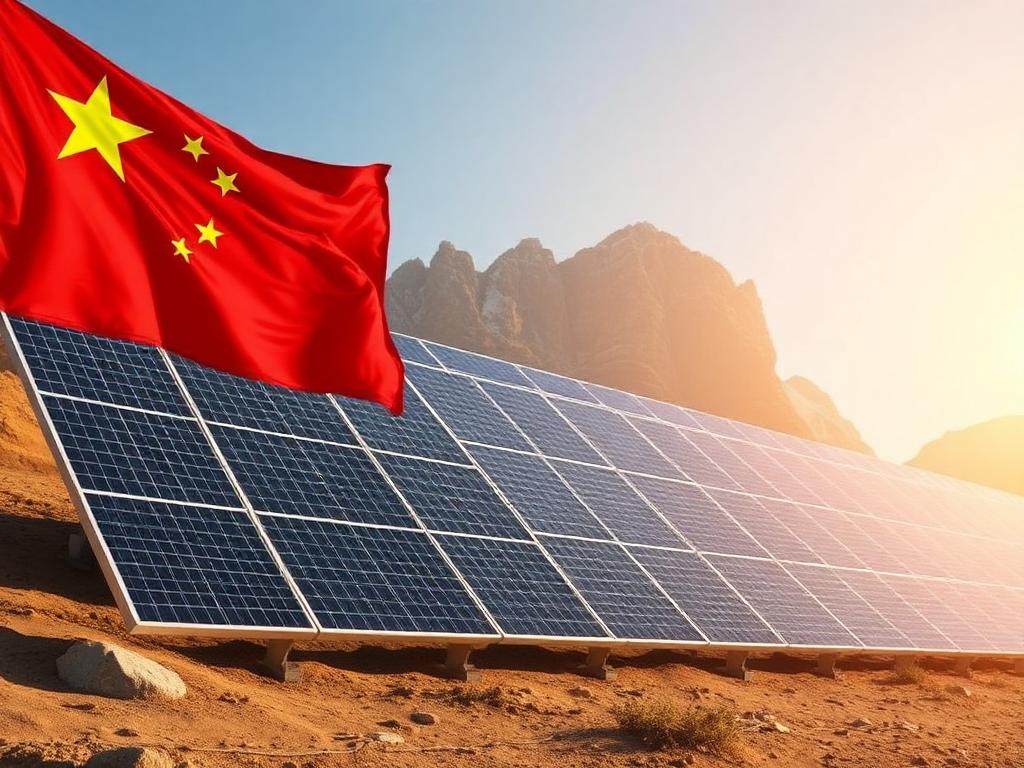 La montée en puissance de la Chine sur le marché des panneaux solaires