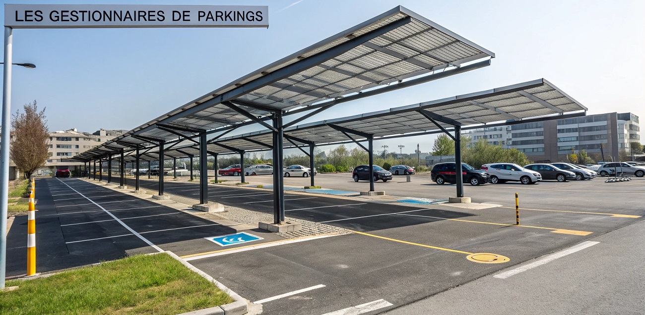 ombrieres solaires les gestionnaires de parkings